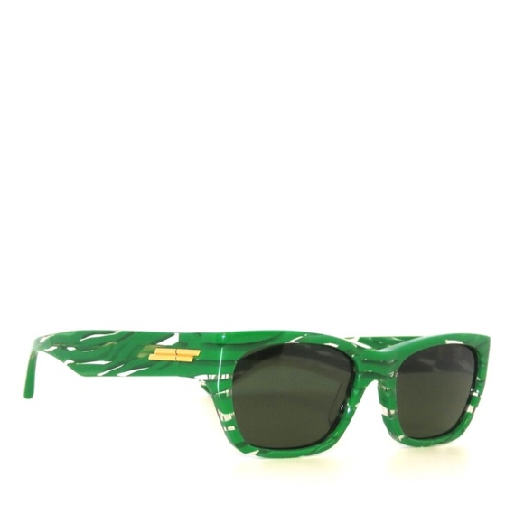 Bottega Veneta BV1143S 1143S 004 55 Green Sunglasses 1143